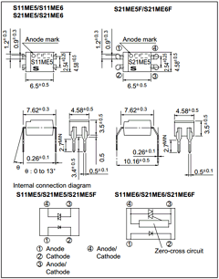 S21ME6F Datasheet PDF Sharp Electronics