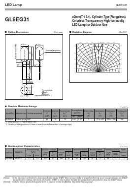 GL6EG31 Datasheet PDF Sharp Electronics
