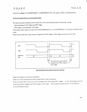 LH28F004SU Datasheet PDF Sharp Electronics