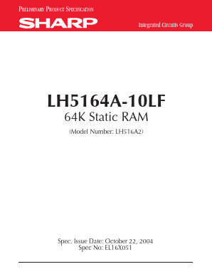 LH516A2 Datasheet PDF Sharp Electronics