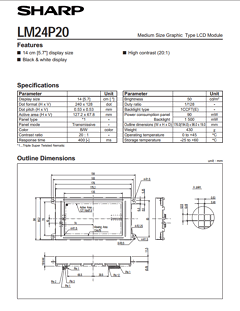 LM24P20 Datasheet PDF Sharp Electronics