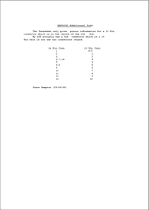 LM64032B Datasheet PDF Sharp Electronics
