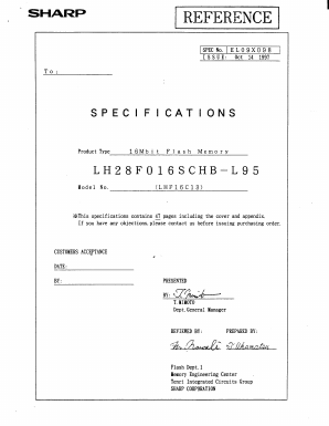 LH28F016SCHS-L12 Datasheet PDF Sharp Electronics