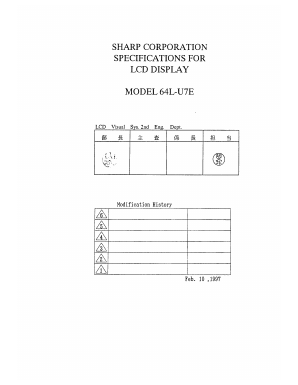 64L-U7E Datasheet PDF Sharp Electronics