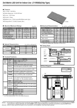 LT1550ED Datasheet PDF Sharp Electronics