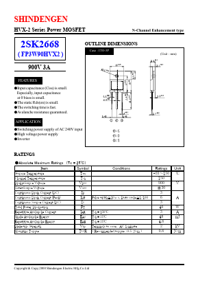 FP3W90HVX2 Datasheet PDF Shindengen
