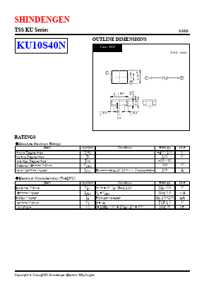 KU10S40N Datasheet PDF Shindengen