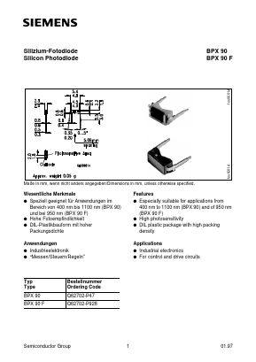 Q62702-P928 Datasheet PDF Siemens AG