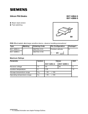 Q62702-X159 Datasheet PDF Siemens AG