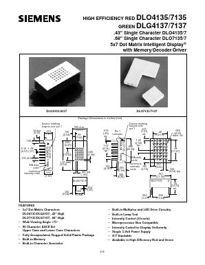 DLO4135 Datasheet PDF Siemens AG