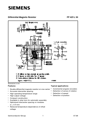 Q65425-L0090E001 Datasheet PDF Siemens AG