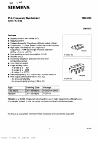 Q67100-H8215 Datasheet PDF Siemens AG