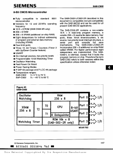 SAB-C502-LP Datasheet PDF Siemens AG