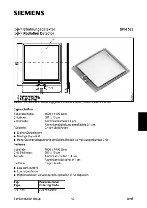 SFH523 Datasheet PDF Siemens AG