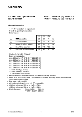 Q67100-Q1185 Datasheet PDF Siemens AG