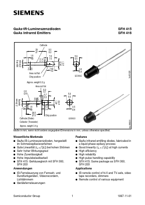 Q62702-P296 Datasheet PDF Siemens AG