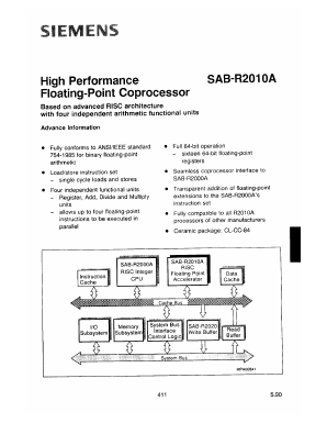 SAB-R2010A-16-QJ Datasheet PDF Siemens AG