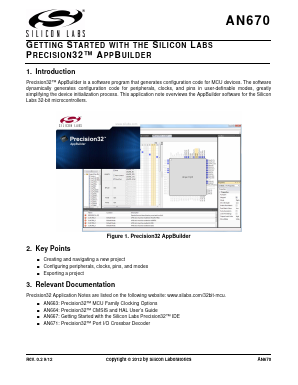 AN670 Datasheet PDF Silicon Laboratories