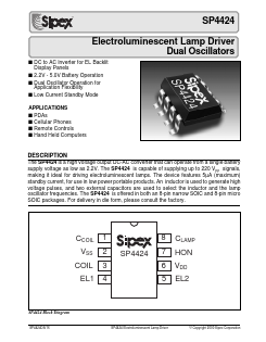 SP4424CN Datasheet PDF Signal Processing Technologies