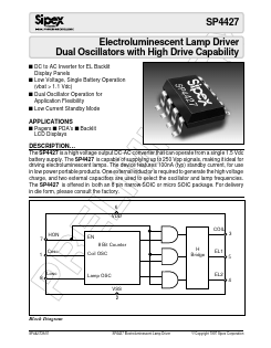 SP4427CX Datasheet PDF Signal Processing Technologies