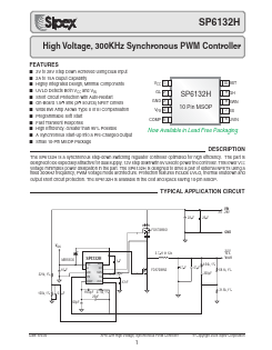 SP6132H Datasheet PDF Signal Processing Technologies