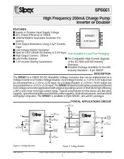 SP6661EN Datasheet PDF Signal Processing Technologies