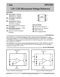 SPX1004N-L-2-5/TR Datasheet PDF Signal Processing Technologies
