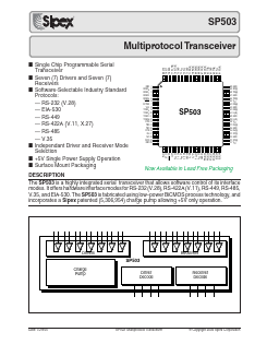 SP503CF-L Datasheet PDF Signal Processing Technologies