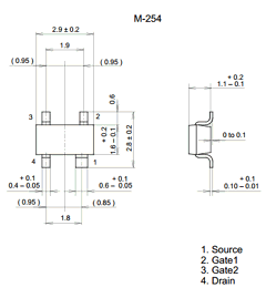 3SK166 Datasheet PDF Sony Semiconductor