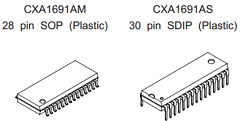 CXA1691AS Datasheet PDF Sony Semiconductor