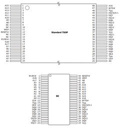 S29AL008D55BAN010 Datasheet PDF Spansion Inc.