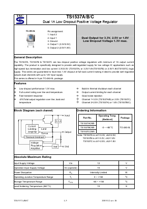 TS1537C Datasheet PDF TSC Corporation