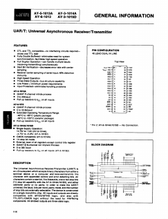 AY-3-1013A Datasheet PDF TelCom Semiconductor Inc => Microchip