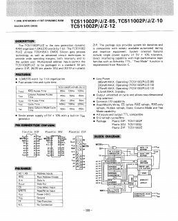 TC511002J Datasheet PDF Toshiba