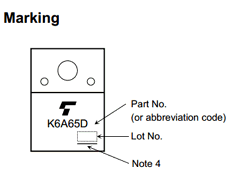 K6A65D Datasheet PDF Toshiba