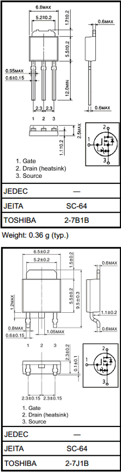 2SK2231TE16R1NQ Datasheet PDF Toshiba