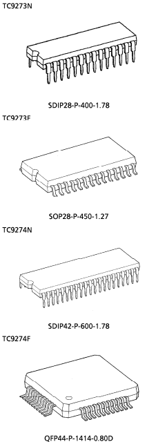 TC9274F Datasheet PDF Toshiba