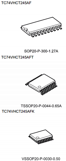 TC74VHCT245AFK Datasheet PDF Toshiba