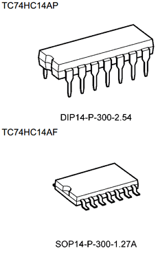 TC74HC14AF Datasheet PDF Toshiba