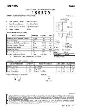 1SS379_97 Datasheet PDF Toshiba