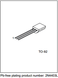 2N4403-T92-K Datasheet PDF Unisonic Technologies