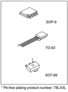 78LXX-S08-R Datasheet PDF Unisonic Technologies