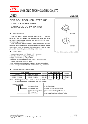 L3383-26-AF5-R Datasheet PDF Unisonic Technologies