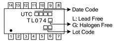 TL074G-S14-R Datasheet PDF Unisonic Technologies