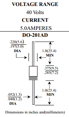 1N5844 Datasheet PDF Unspecified