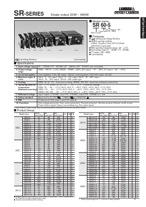 SR660-24 Datasheet PDF Unspecified1