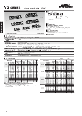 VS100B-5 Datasheet PDF Unspecified2