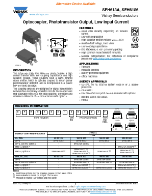 SFH6186-3 Datasheet PDF Vishay Semiconductors