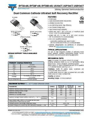 BYT28-300 Datasheet PDF Vishay Semiconductors