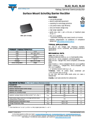 SL44HM3_A/H Datasheet PDF Vishay Semiconductors